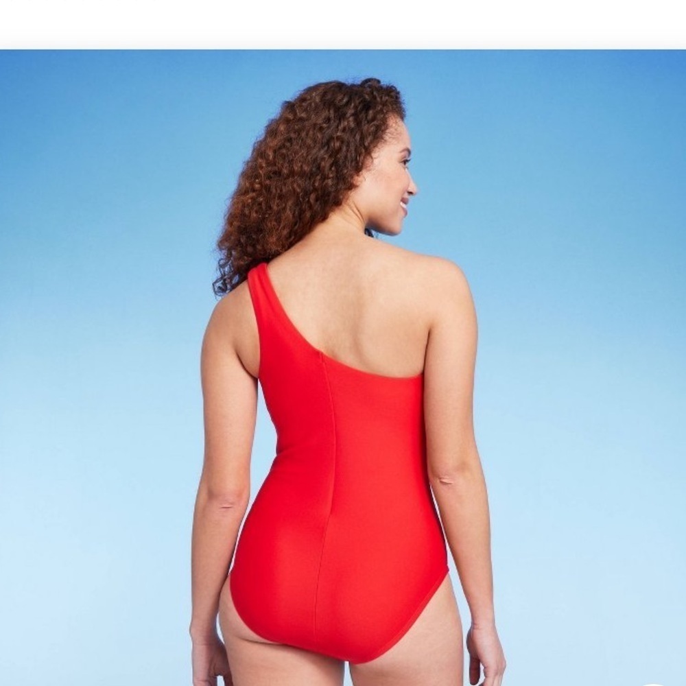 Women’s medium coverage one shoulder tummy control Kona Sol swim - Picture 2 of 3